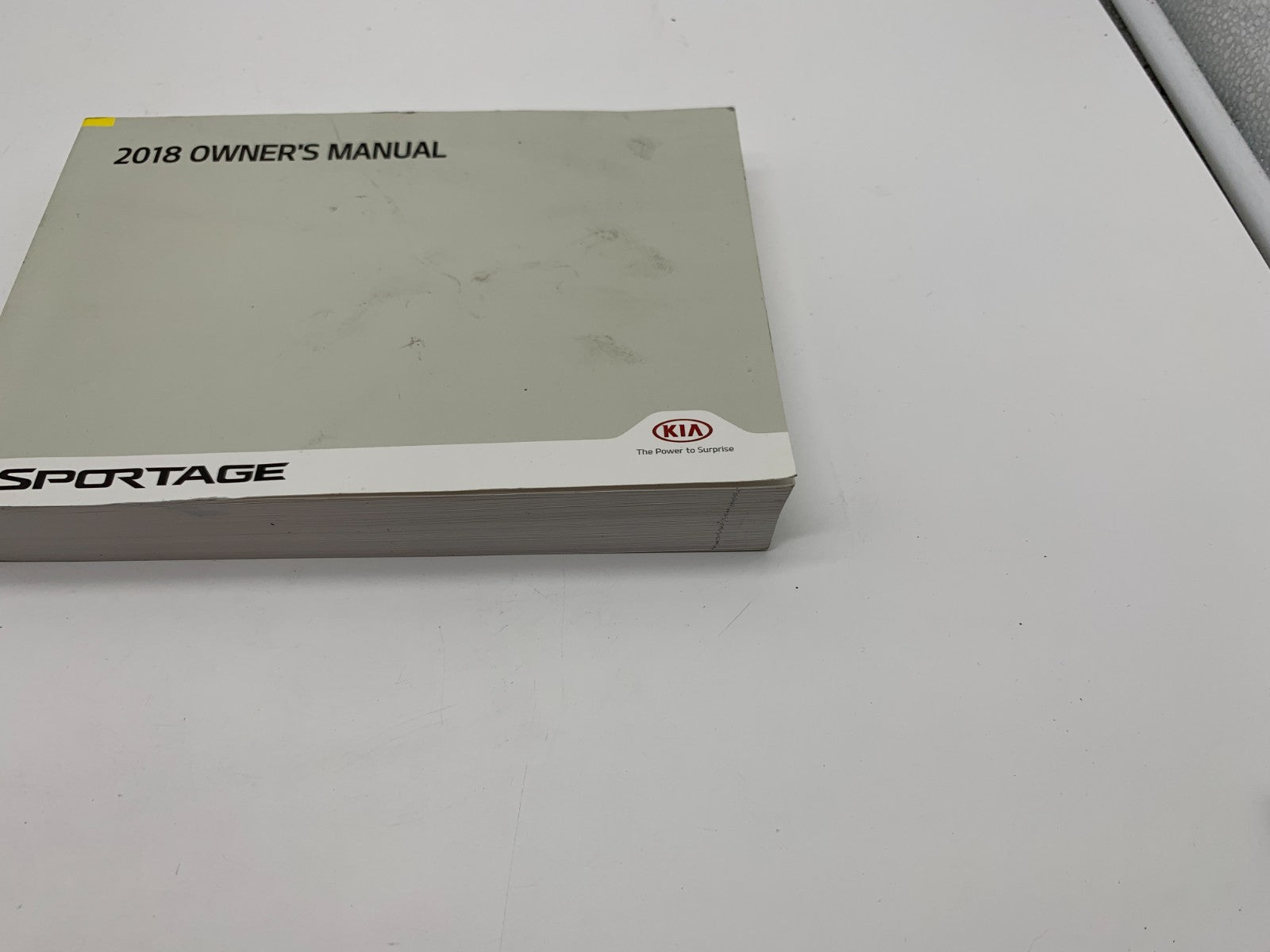 2018 Kia Sportage Owners Manual OEM