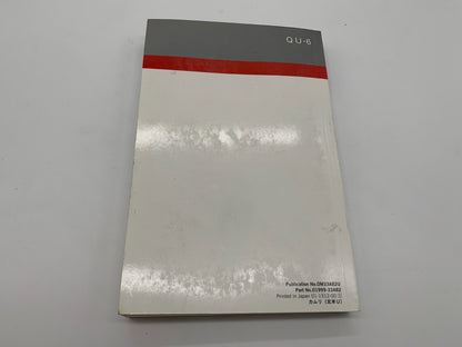 2014 Toyota Camry Owners Manual Set OEM D03B10005