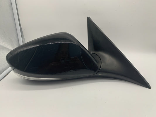 2014-2017 Hyundai Veloster Passenger Side View Power Door Mirror Black OEM