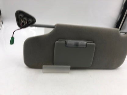 2008-2009 Mercury Sable Driver Sun Visor Gray Illuminated OEM C01B36046