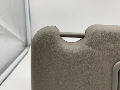 2003-2007 Cadillac CTS Passenger Sun Visor Illuminated Gray OEM D01B20034