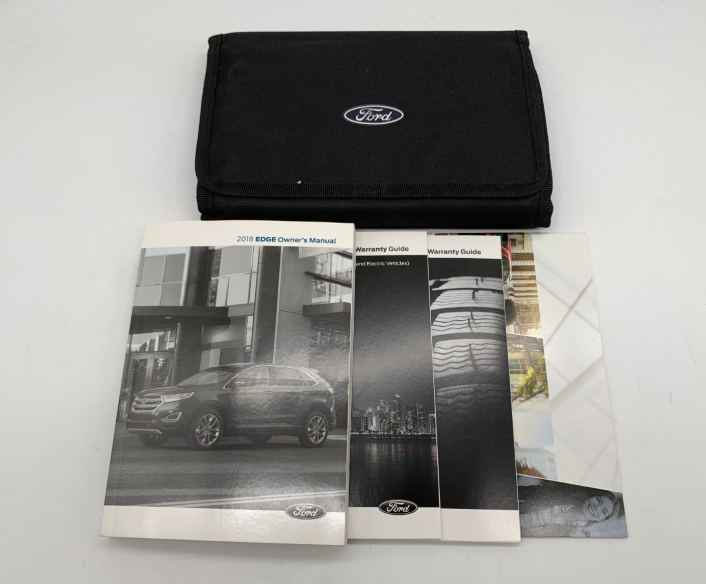 2018 Ford Edge Owners Manual Set with Case OEM
