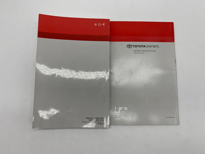 2016 Toyota Corolla Owners Manual Set OEM D01B66014