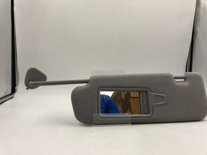 2011-2015 Hyundai Sonata Driver Sun Visor Gray Illuminated OEM B02B63004