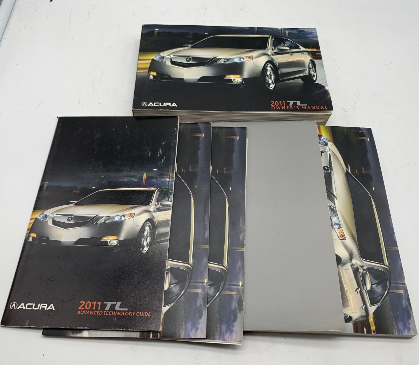 2011 Acura TL Owners Manual Set OEM A03B53004