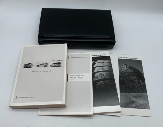 2015 Lincoln Navigator Owners Manual Set with Case OEM A01B50005