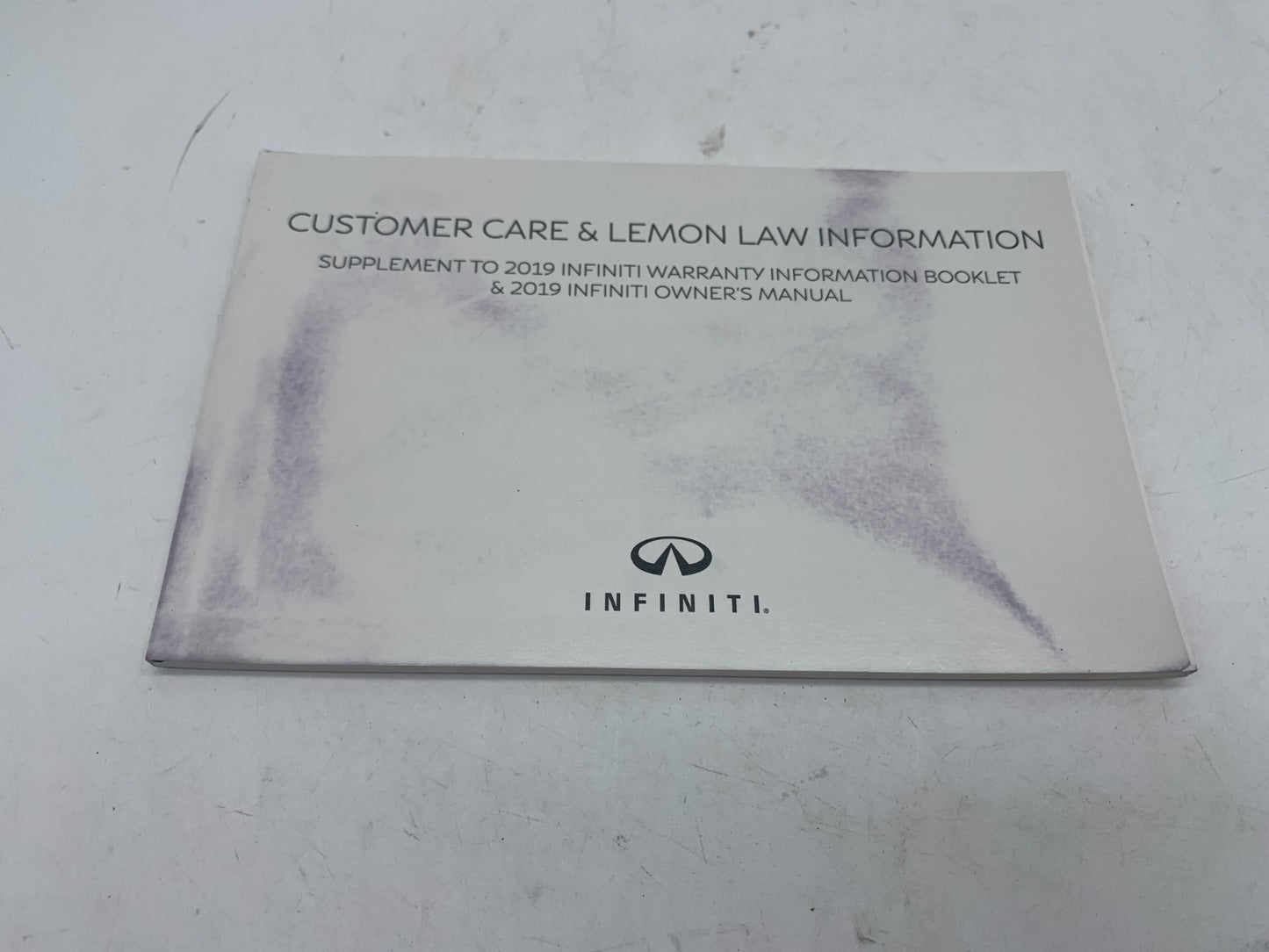 2019 Infiniti QX50 QX 50 Owners Manual Set with Case OEM