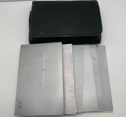 2014 Infiniti QX80 QX 80 Owners Manual Set OEM