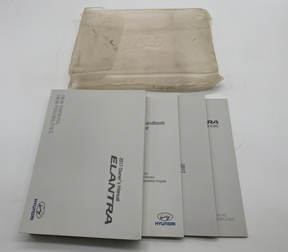 2017 Hyundai Elantra Owners Manual Set OEM D03B68012
