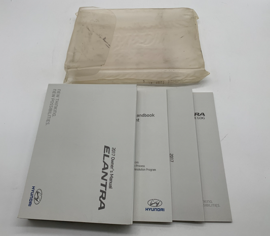 2017 Hyundai Elantra Owners Manual Set OEM D03B68012