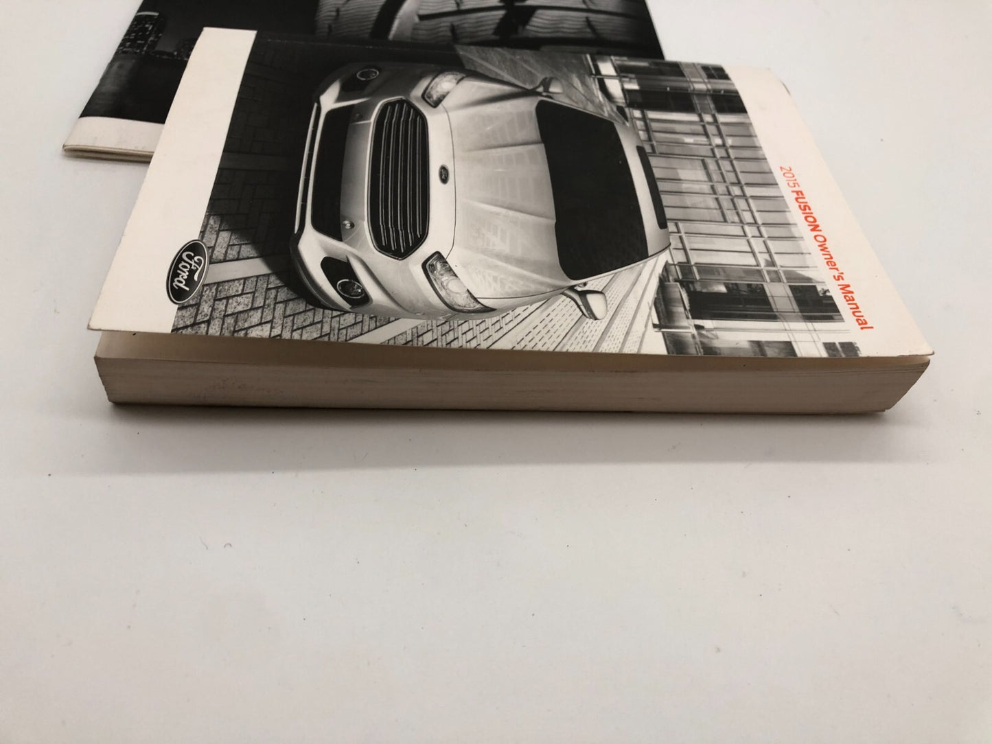 2015 Ford Fusion Owners Manual Set with Case OEM A02B50001
