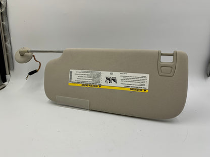 2011-2013 Jeep Grand Cherokee Passenger Sun Visor Gray Illumination B01B30034