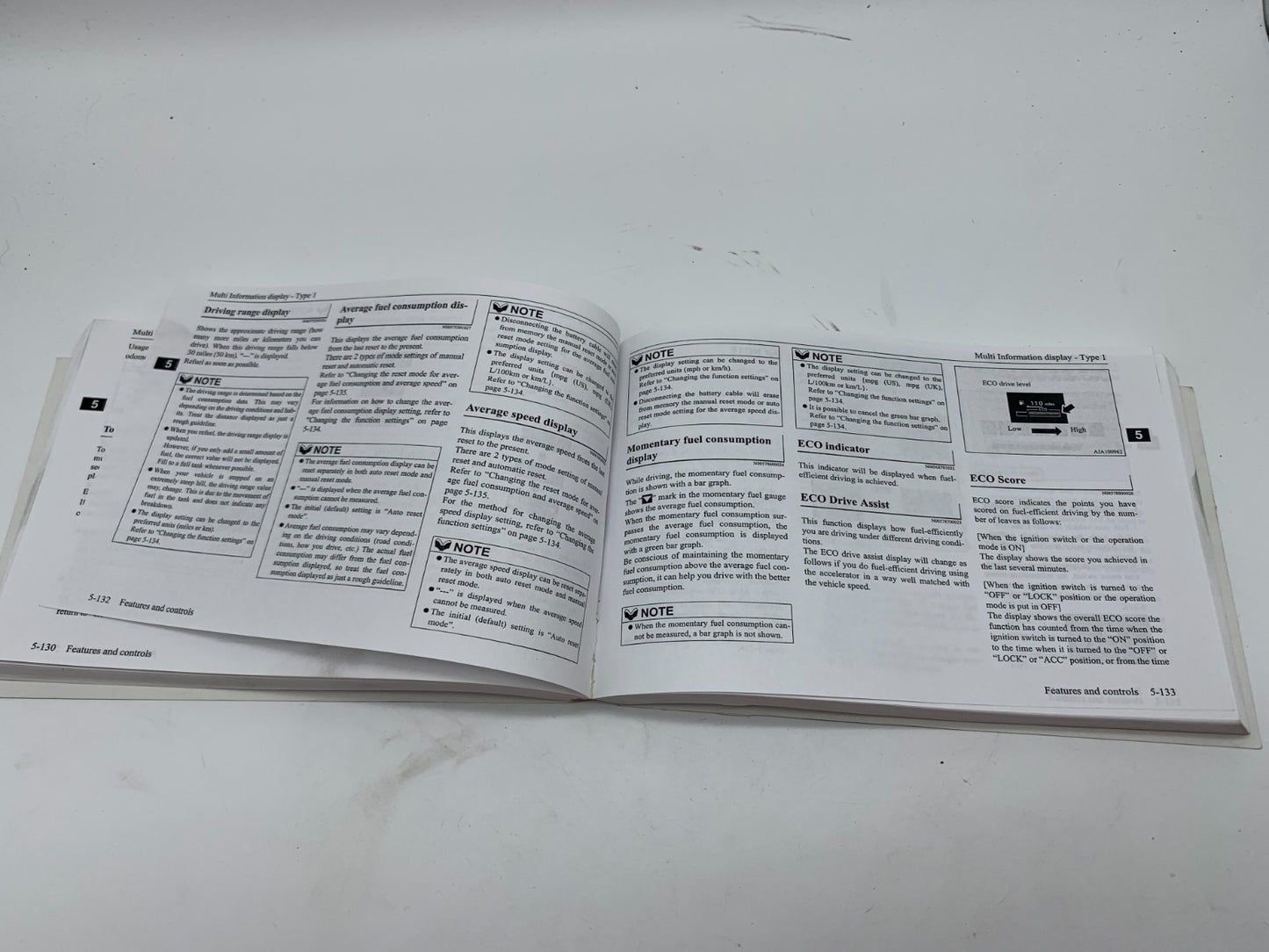 2015 Mitsubishi Outlander Owners Manual OEM D03B28010
