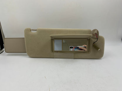 2001-2006 Lexus GS430 Passenger Sun Visor Beige Illuminated OEM D01B01015