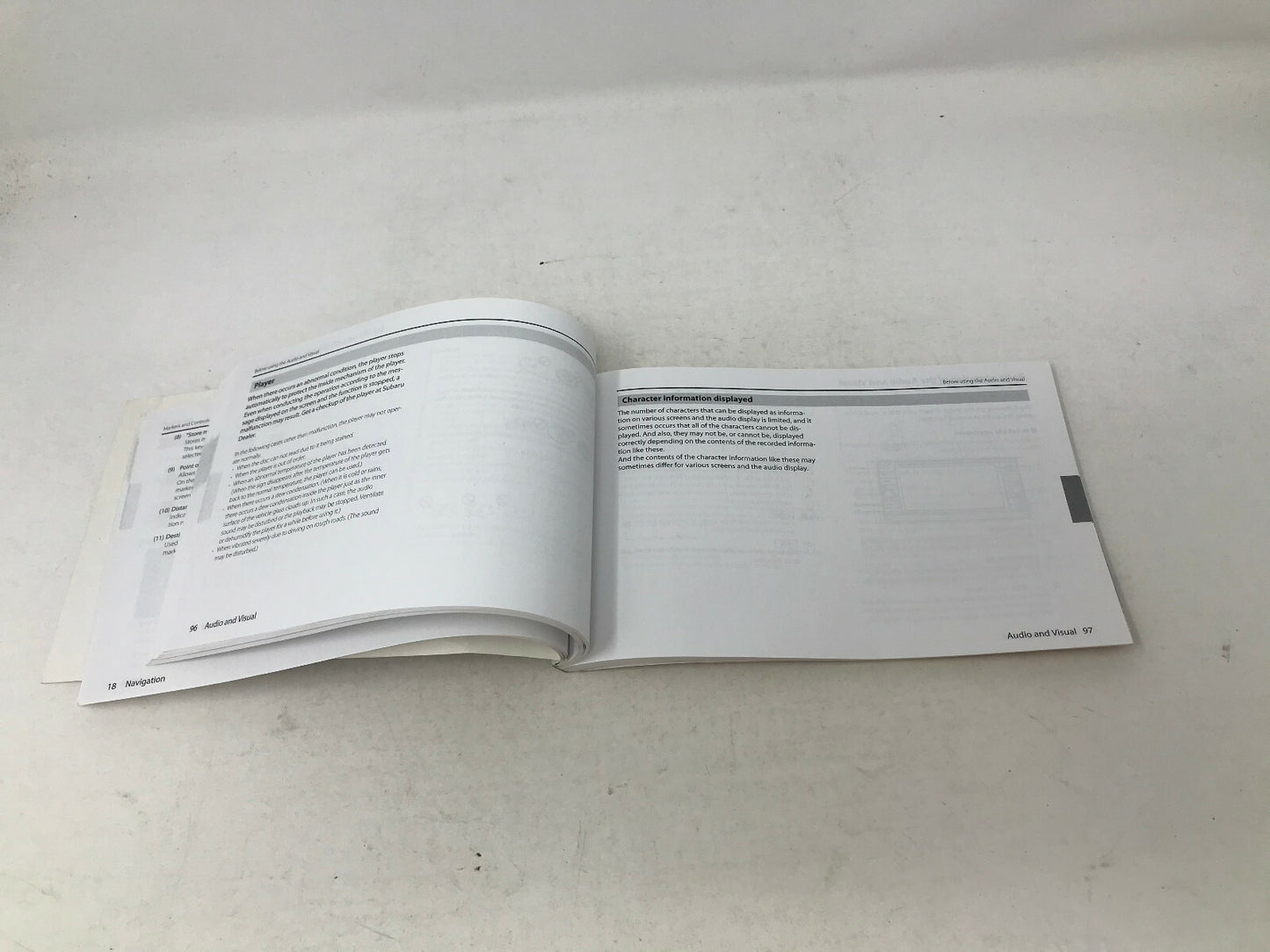 2008 Subaru Impreza Owners Manual OEM D01B40013