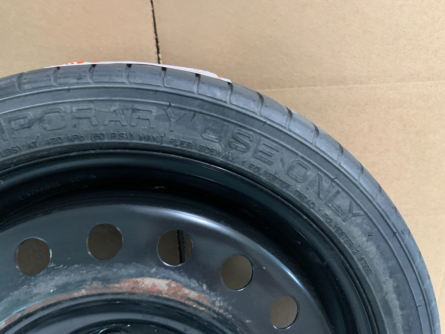 2010-2016 Buick Lacrosse Impala 17" Spare Tire Compact Donut T125/70R17 OEM