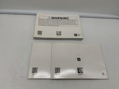 2019 Chevy Traverse Owners Manual Set OEM A01B13003