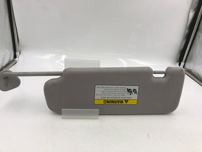 2011-2015 Hyundai Sonata Passenger Sun Visor Gray Illuminated OEM C03B19065