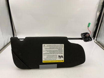 2013-2019 Ford Taurus Driver Sun Visor Sunvisor Illuminated Black OEM C01B02085