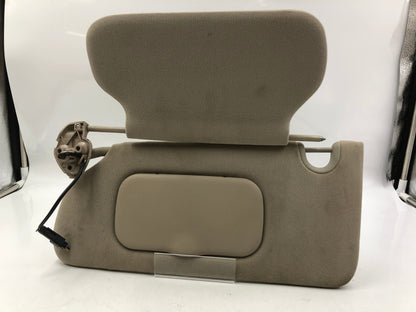 2006 Chevrolet Avalanche 1500 Driver Sun Visor Gray Illuminated OEM C02B11049