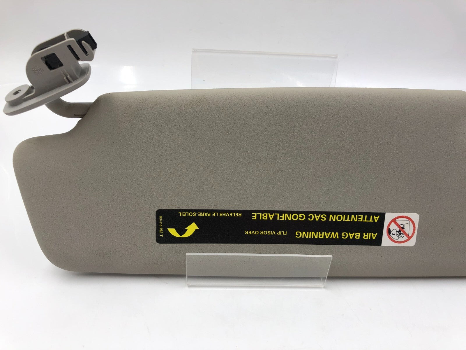2002-2008 Audi A4 Sedan Passenger Sun Visor Gray Illuminated OEM C02B45060