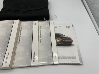 2012 Buick Verano Owners Manual Set with Case OEM A04B28005