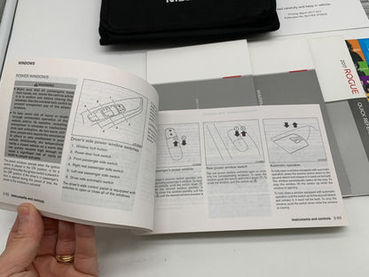 2016 Nissan Rogue Owners Manual Set with Case OEM B04B27013