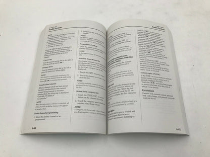 2014 Mazda CX-9 CX9 Owners Manual Set with Case OEM B02B18040