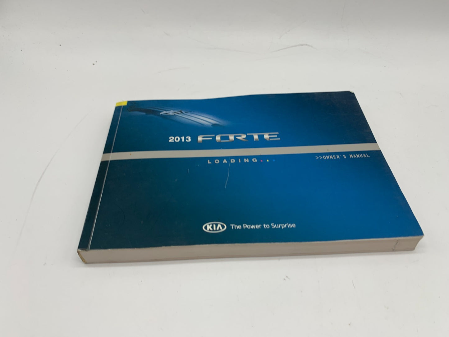2013 Kia Forte Owners Manual Hanbook OEM B04B34031
