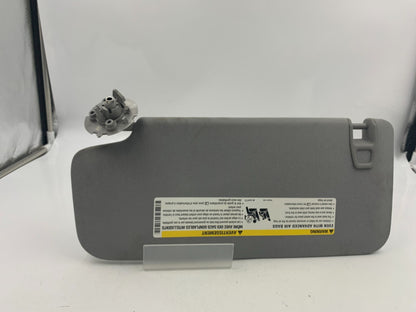 2017-2020 Chevrolet Trax Passenger Sun Visor Gray OEM C01B38062