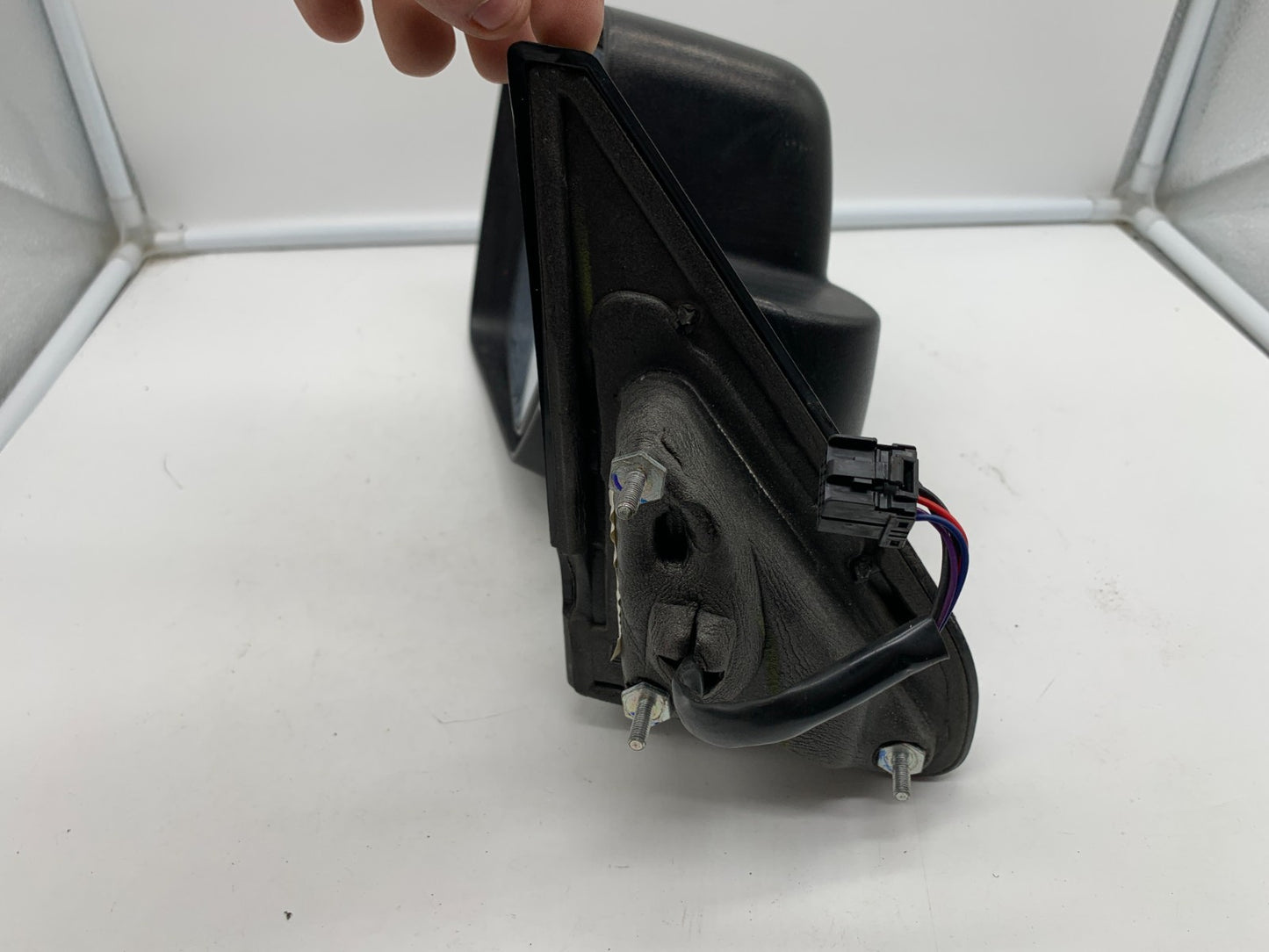 2007-2012 Jeep Patriot Driver Side View Power Door Mirror Black OEM
