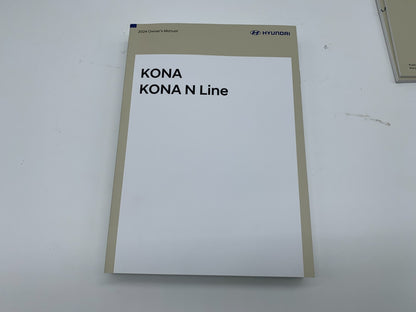 2024 Hyundai Kona Owners Manual Set OEM B04B49018