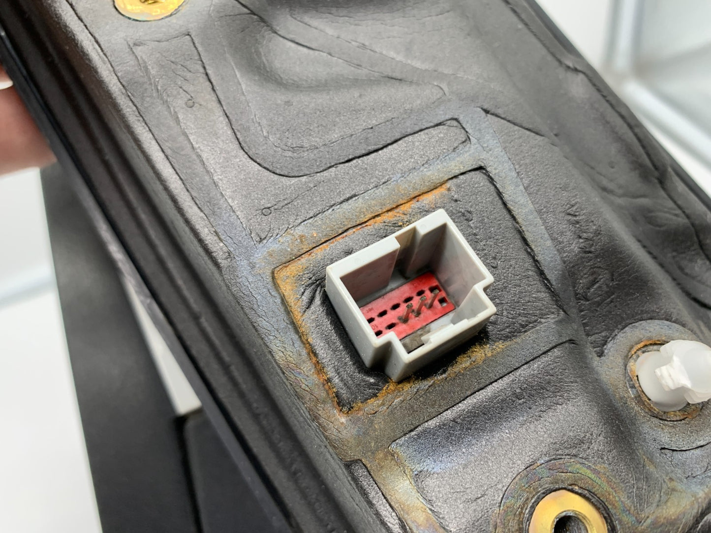 2013-2016 Ford Escape Driver Side View Power Door Mirror White OEM C02B14051