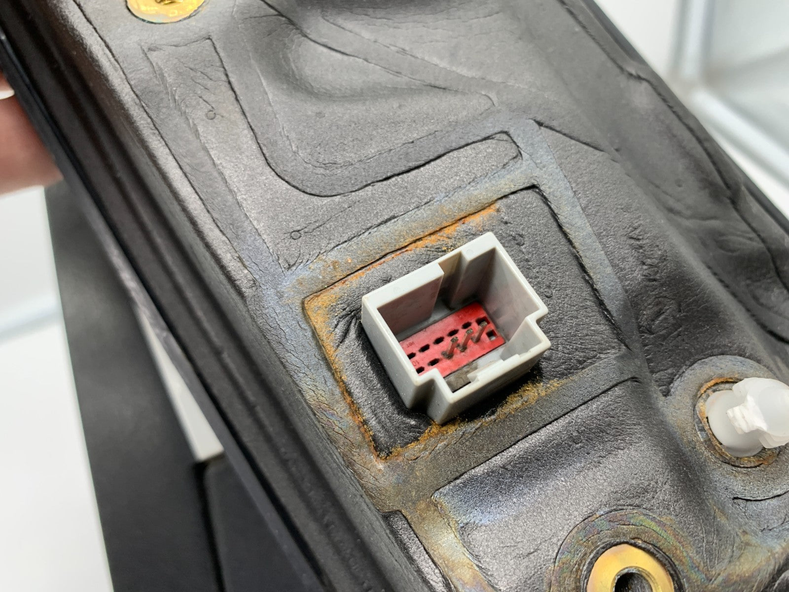 2013-2016 Ford Escape Driver Side View Power Door Mirror White OEM C02B14051