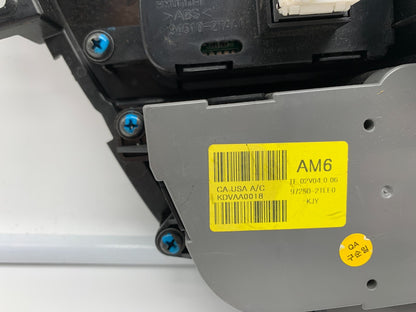2014-2015 Kia Optima AC Heater Climate Control Unit OEM C02B23065