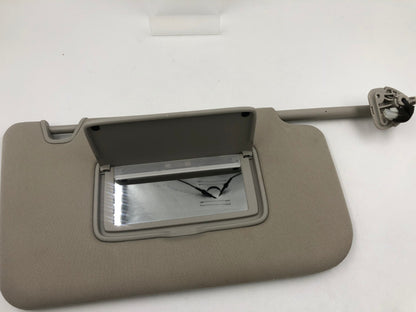 2014-2017 Nissan Rogue Passenger Sun Visor Gray Illuminated OEM C03B09085