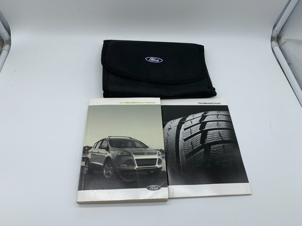 2015 Ford Escape Owners Manual Set with Case OEM B02B16004