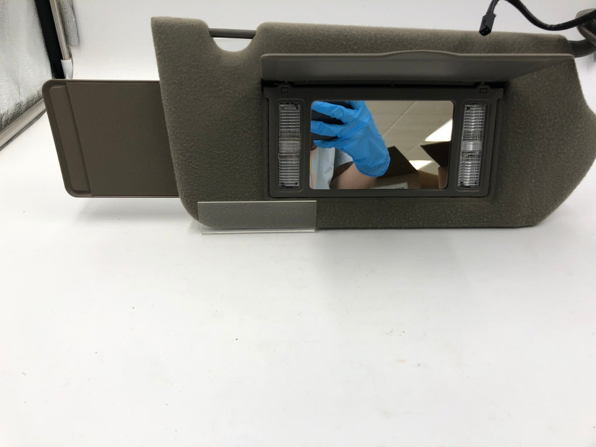 2000-2005 Chevrolet Impala Passenger Sun Visor Gray Illumination OEM A04B12030