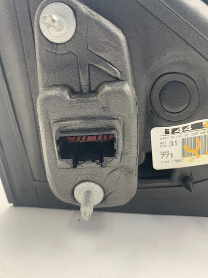 2010-2019 Ford Taurus Driver Side View Power Door Mirror White OEM E02B49066