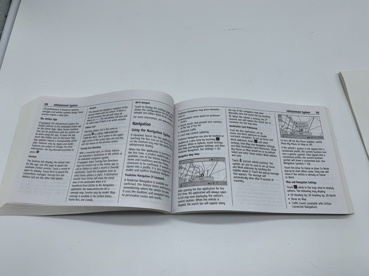 2021 Chevrolet Trailblazer Owners Manual Set OEM B02B16011