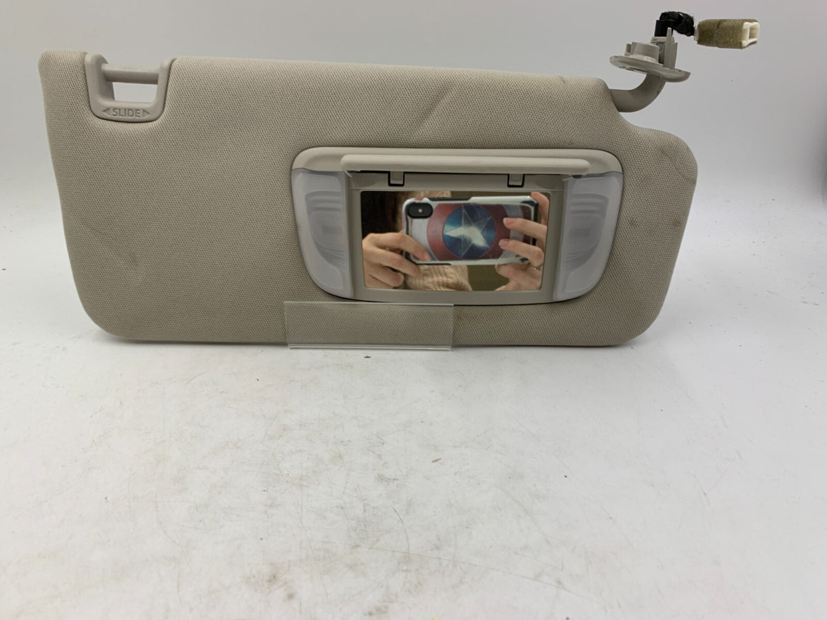 2015-2023 Subaru Legacy Passenger Sun Visor Beige Illuminated OEM B01B40046