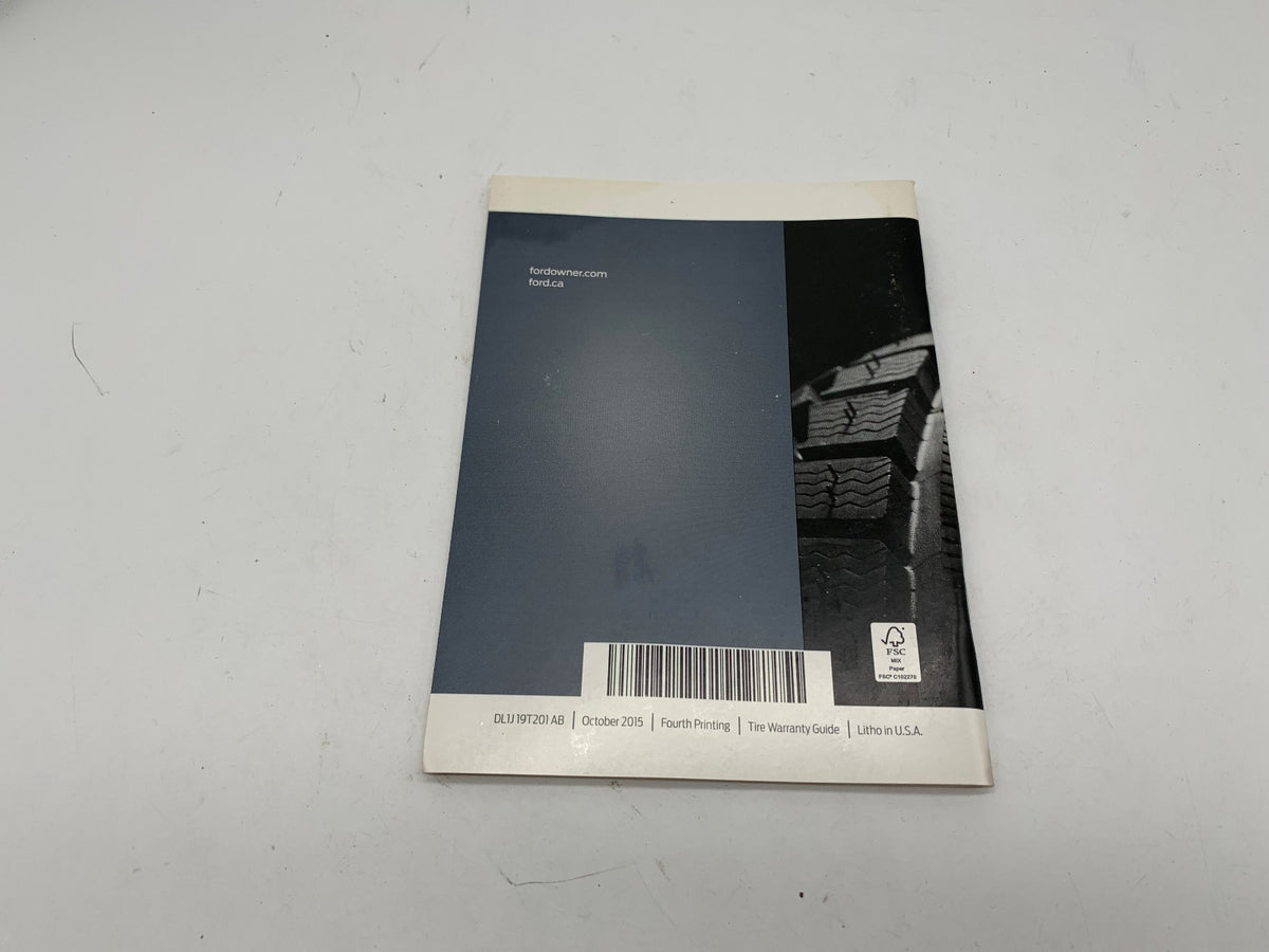2016 Ford Fusion Owners Manual Set with Case OEM D01B26030