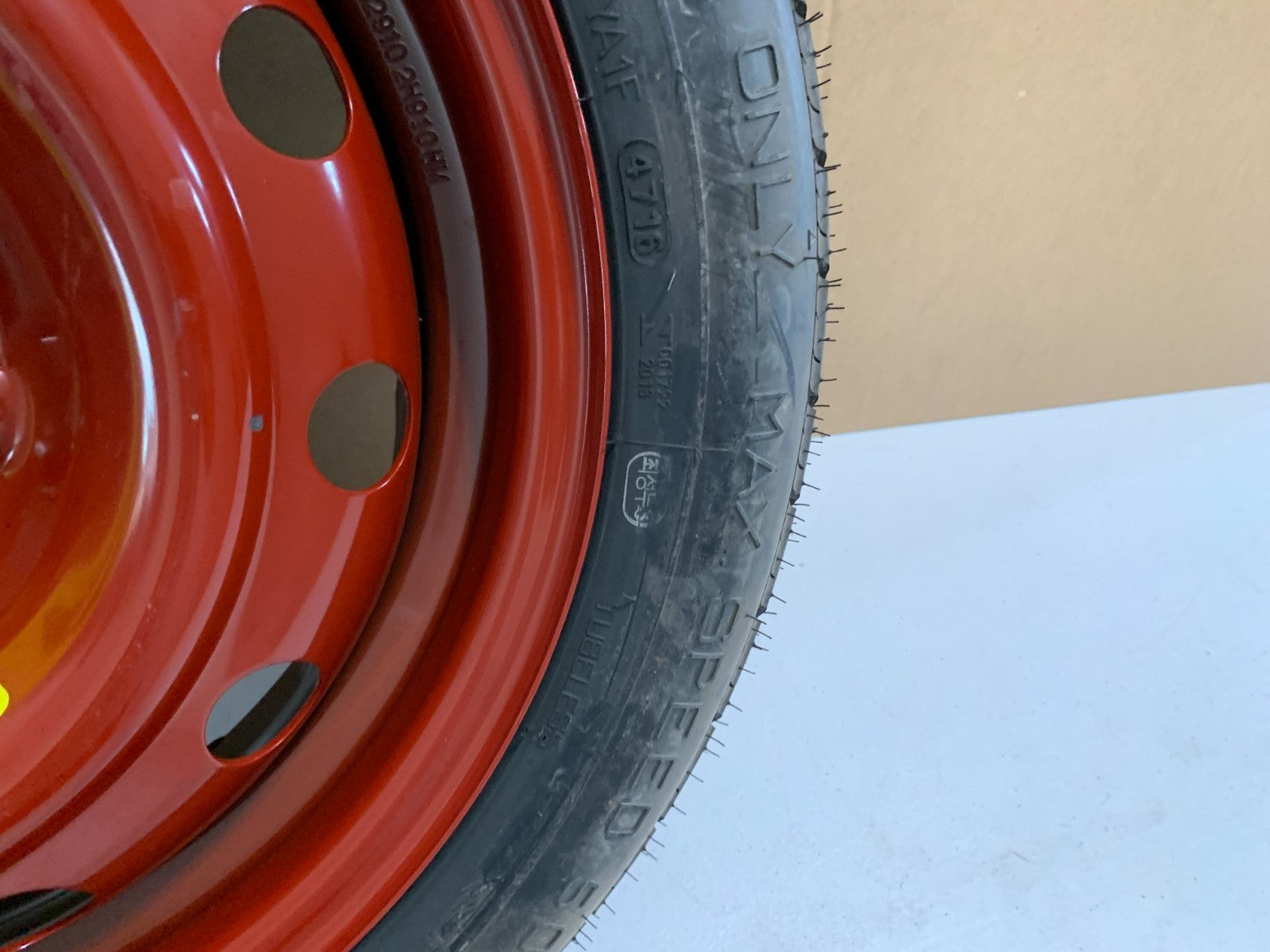 2010-2020 Hyundai Elantra 15" Spare Tire Compact Donut T125 80D15 OEM