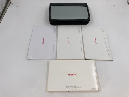 2007 Nissan Sentra Owners Manual Set with Case OEM D02B61008
