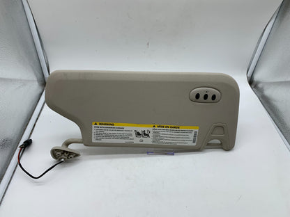 2011-2020 Dodge Journey Driver Sun Visor Gray Illuminated OEM B01B27002
