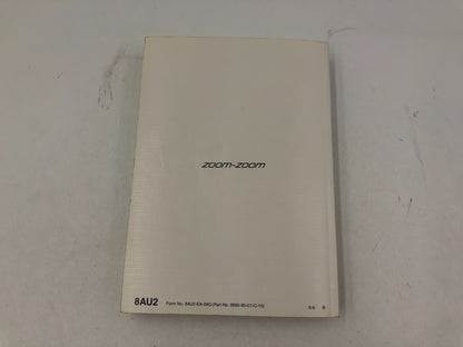 2010 Mazda CX-9 CX9 Owners Manual Set with Case OEM A03B03037