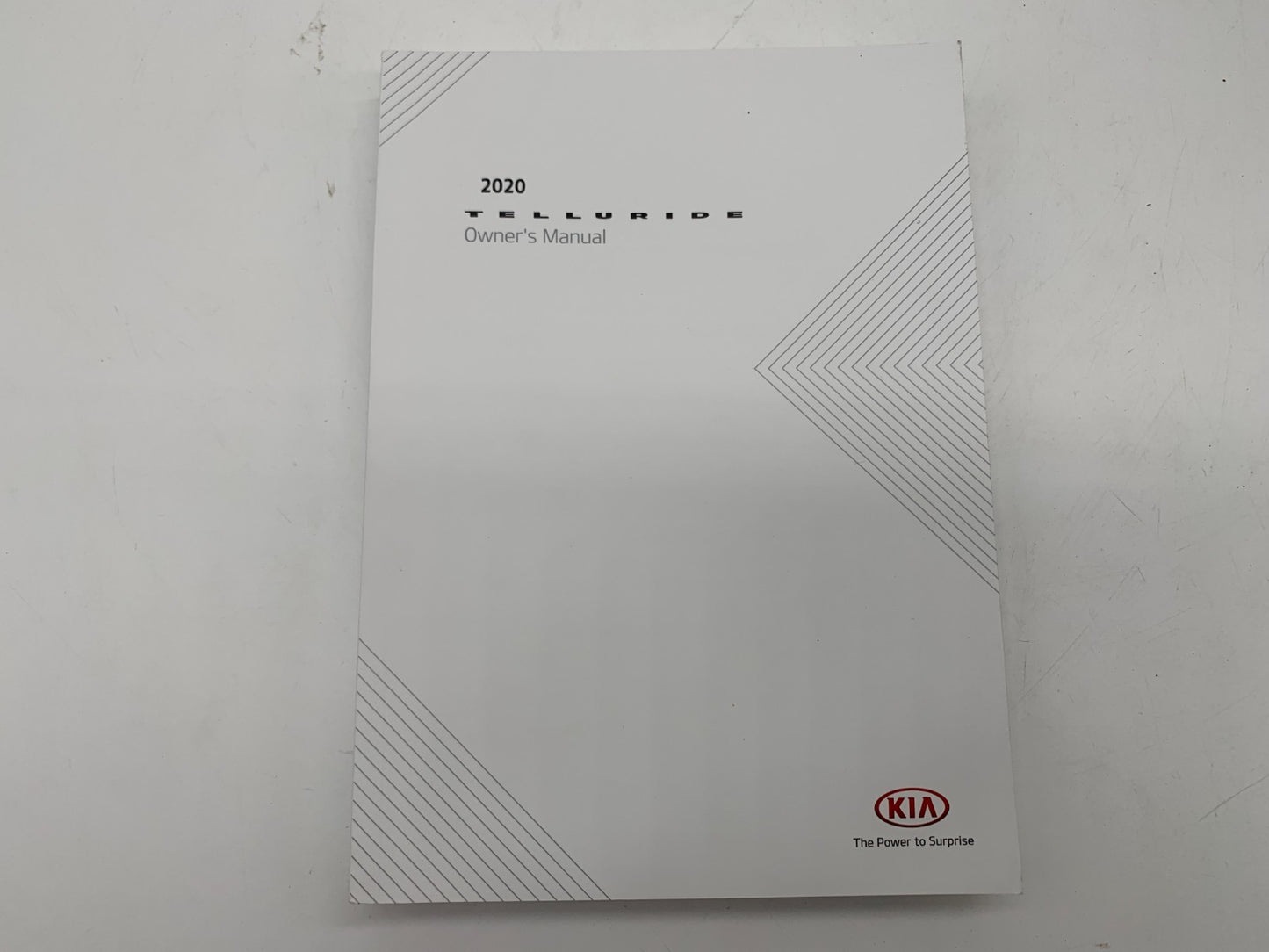 2020 Kia Telluride Owners Manual Set with Case OEM A02B56005