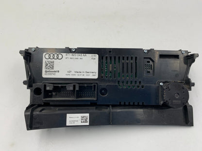 2009-2012 Audi A4 AC Heater Climate Control Unit OEM C01B37044