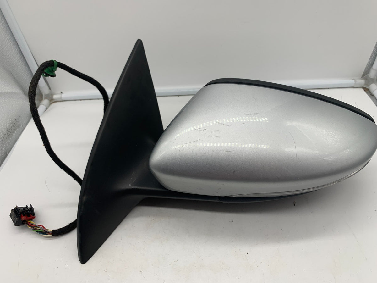 2009-2012 Volkswagen CC Driver Side View Power Door Mirror Silver OEM D01B35031