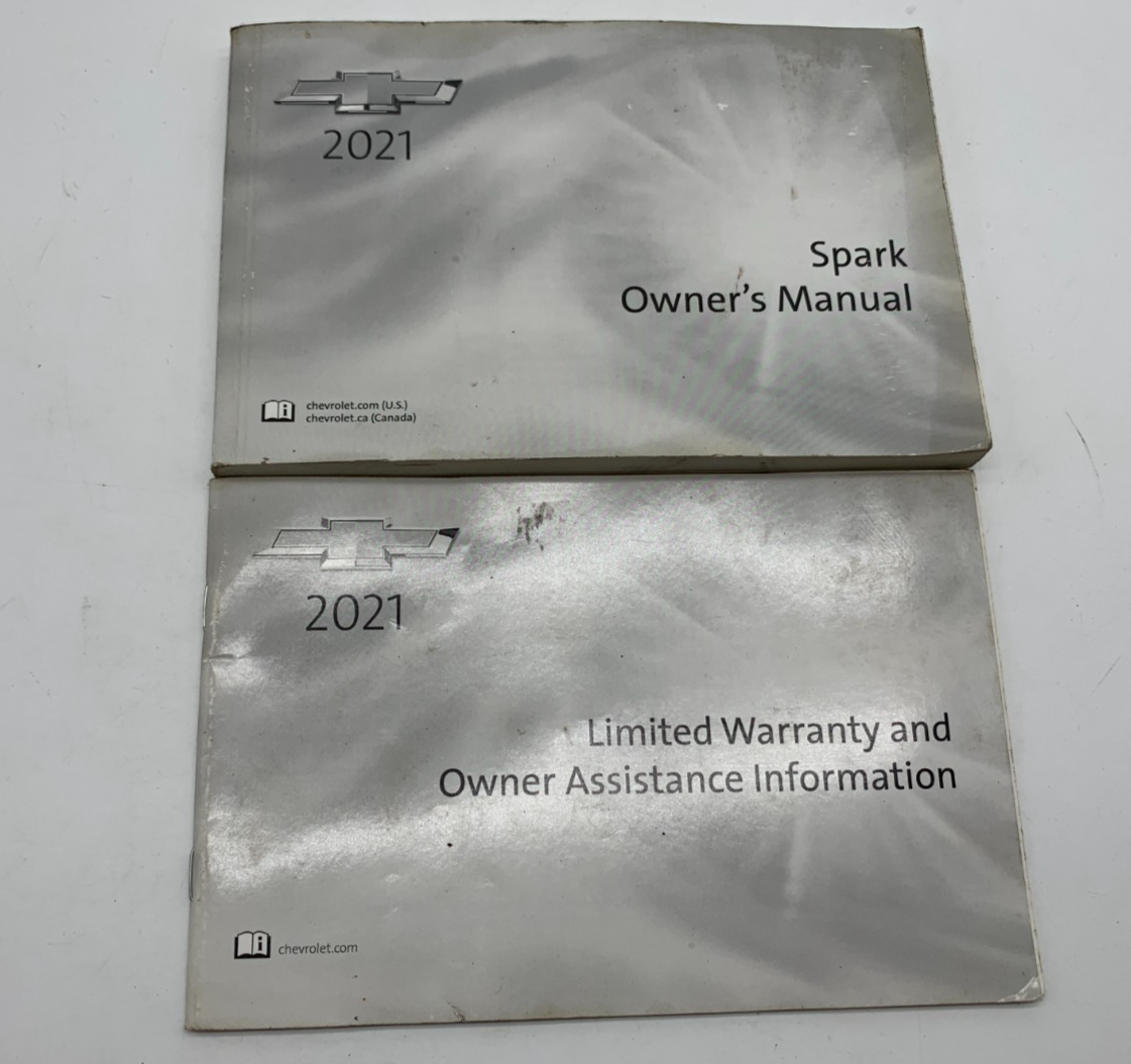 2021 Chevrolet Spark Owners Manual Set OEM B03B19007